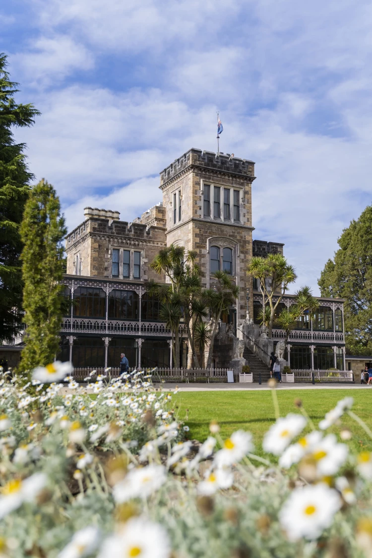 Larnach Castle (portrait) - Source: DunedinNZ