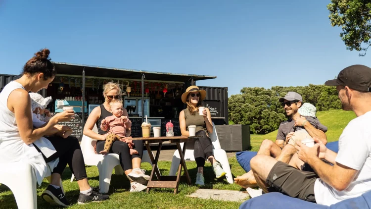 Family enjoying the sun and lifestyle - Source: Taranaki Content Library