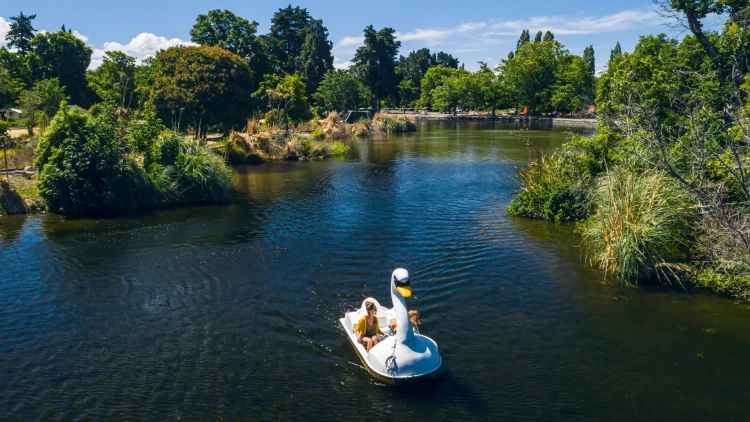 QE park pedal boats - Credit: Jet Productions