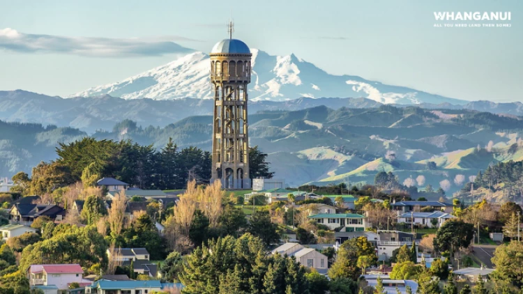 Bastia Hill Water Tower, Whanganui - Credit: Discover Whanganui