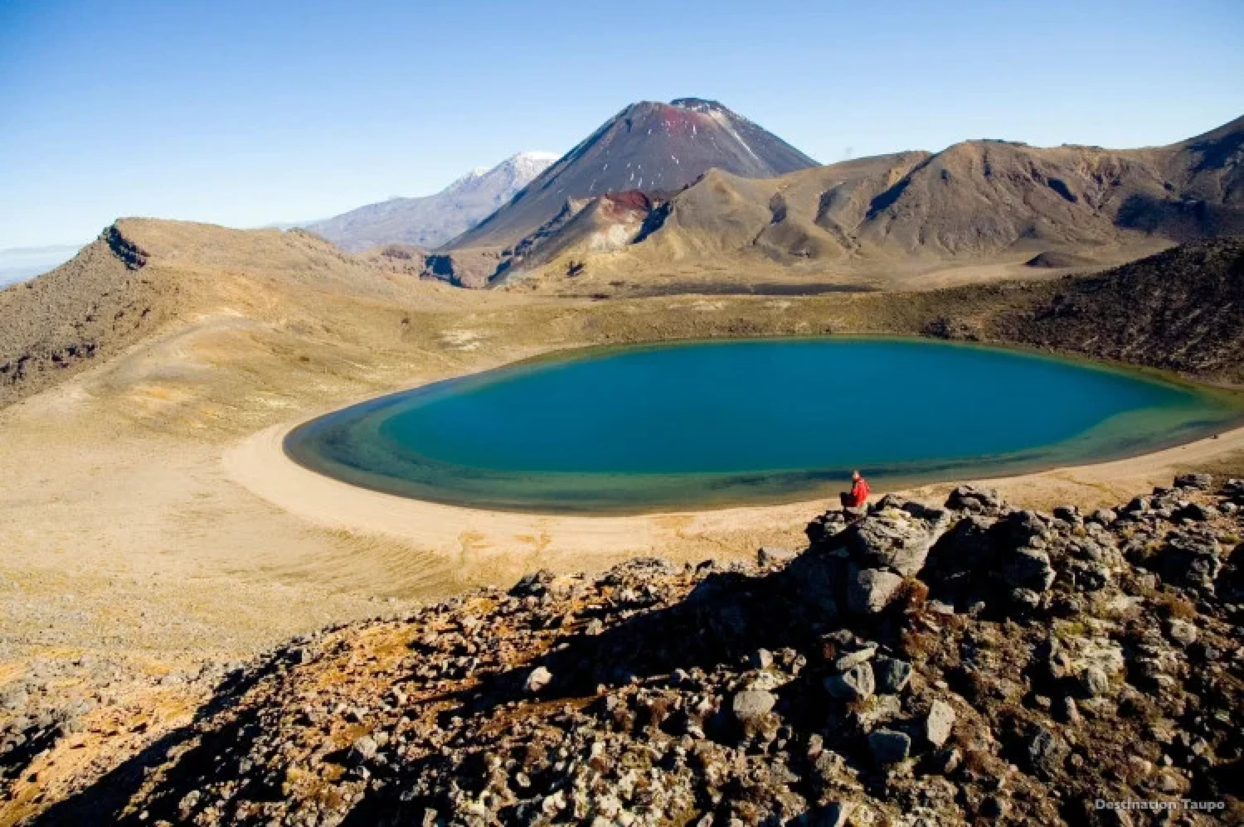 Blue Lakes Tongariro National Park - Source: Destination Lake Taupo