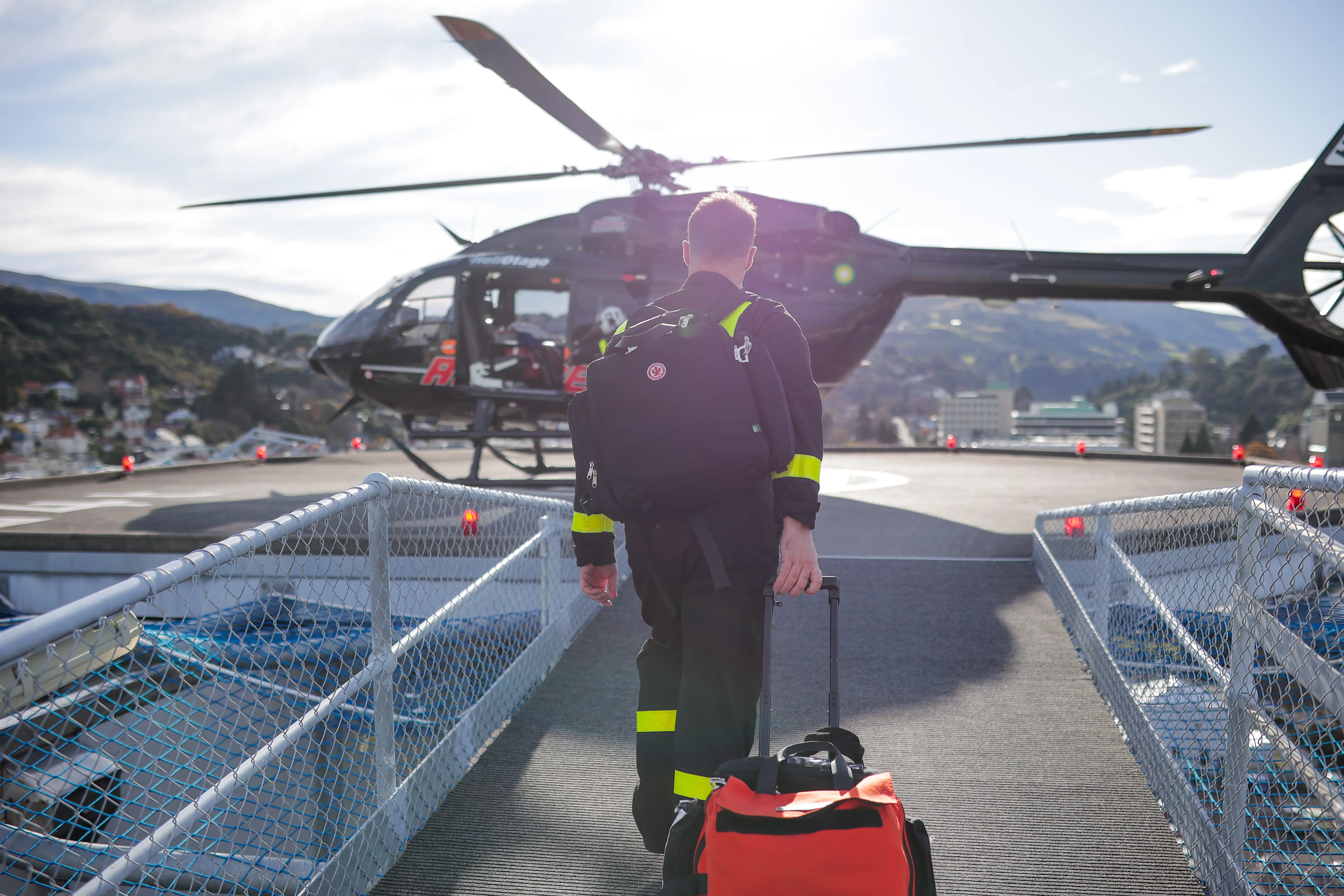 Michael, Critical Care flight nurse - Health New Zealand