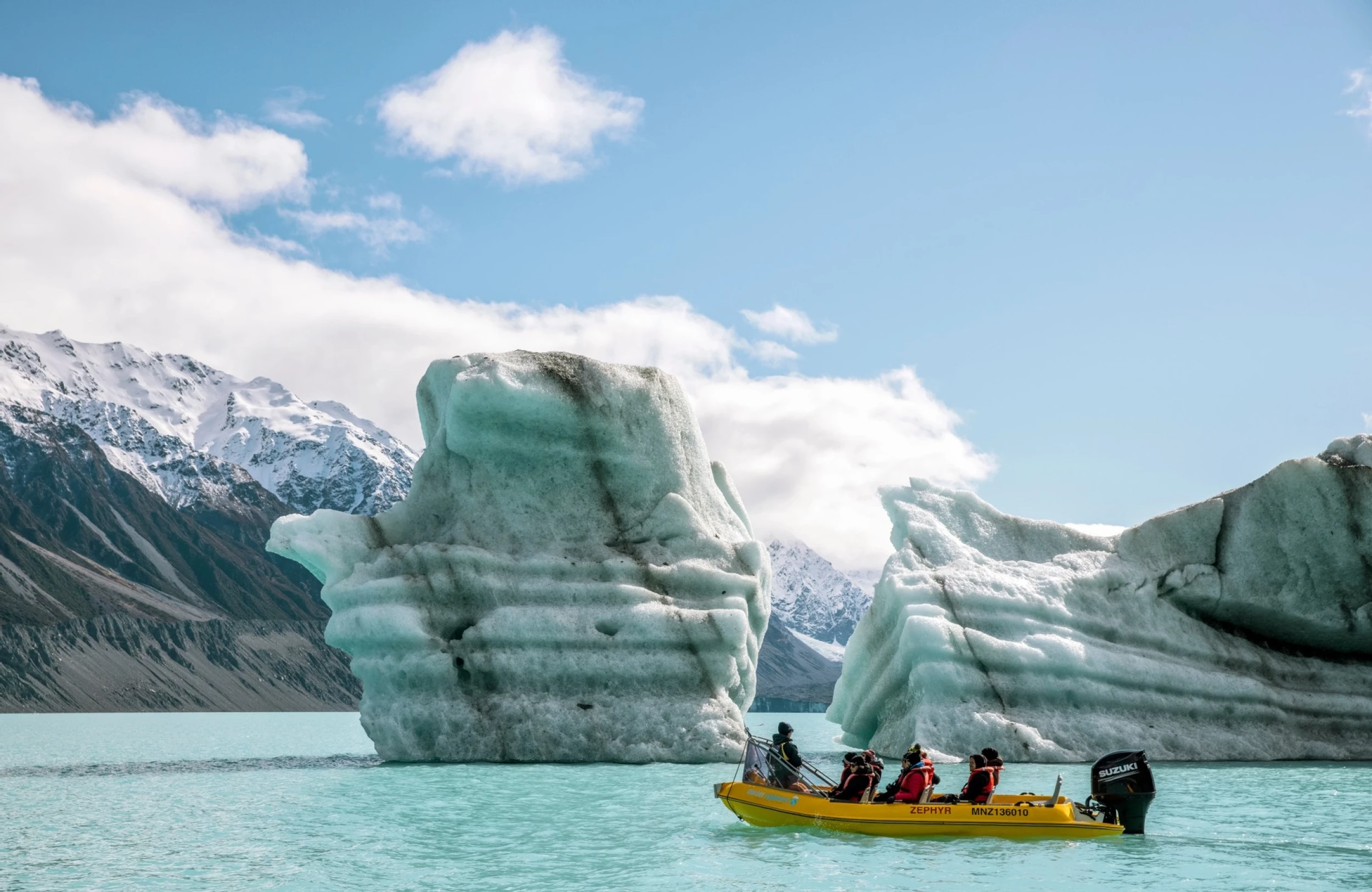 Tasman Glacier, Canterbury - Credit: Miles Holden