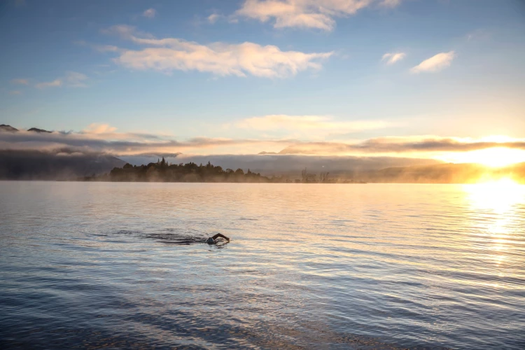 Lake Wanaka Swimmer - Credit: Miles Holden